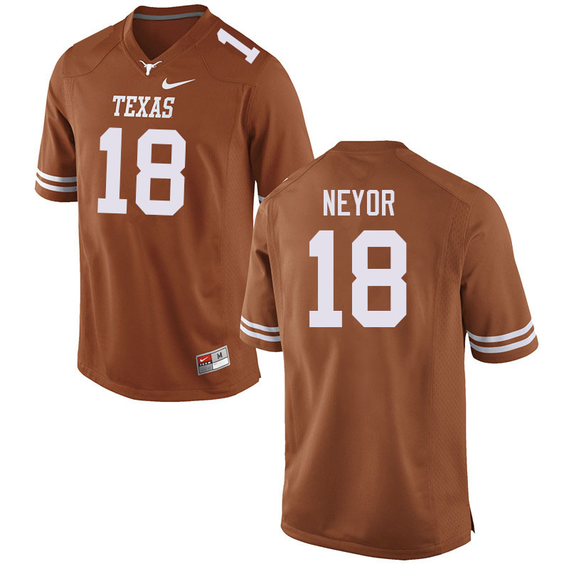 Men #18 Isaiah Neyor Texas Longhorns College Football Jerseys Sale-Orange